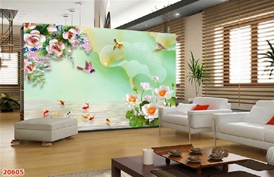 Cách chọn tranh dán tường đẹp tại Nam Định đẹp với từng không gian