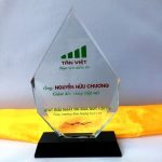 Biểu trưng pha lê 10