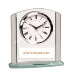 Đồng hồ pha lê để bàn đẹp nhẹ nhàng tinh tế