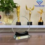 Kỷ niệm chương pha lê hoa mặt trời