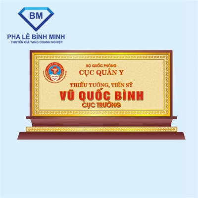 Mẫu Bảng Tên Chức Danh