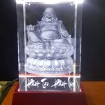 Pha lê 3D Ông Thần Tài